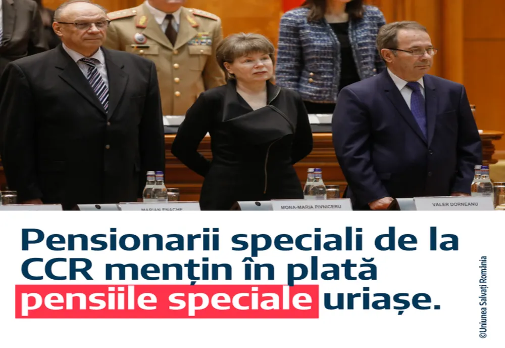 USR atacă dur Curtea Constituțională: Privilegiaţii sistemului vor continua să încaseze sume uriaşe nemeritate
