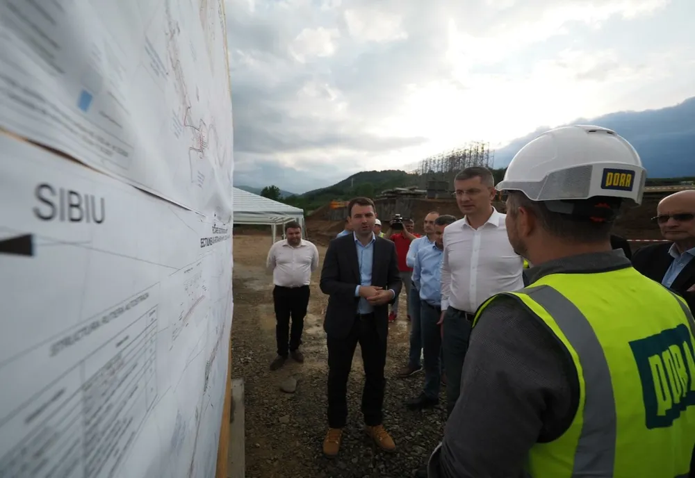 Dan Barna: "Mesajul pe care îl transmit este unul foarte încurajator pentru România, autostrăzile au început să fie construite, exact aşa cum am promis”