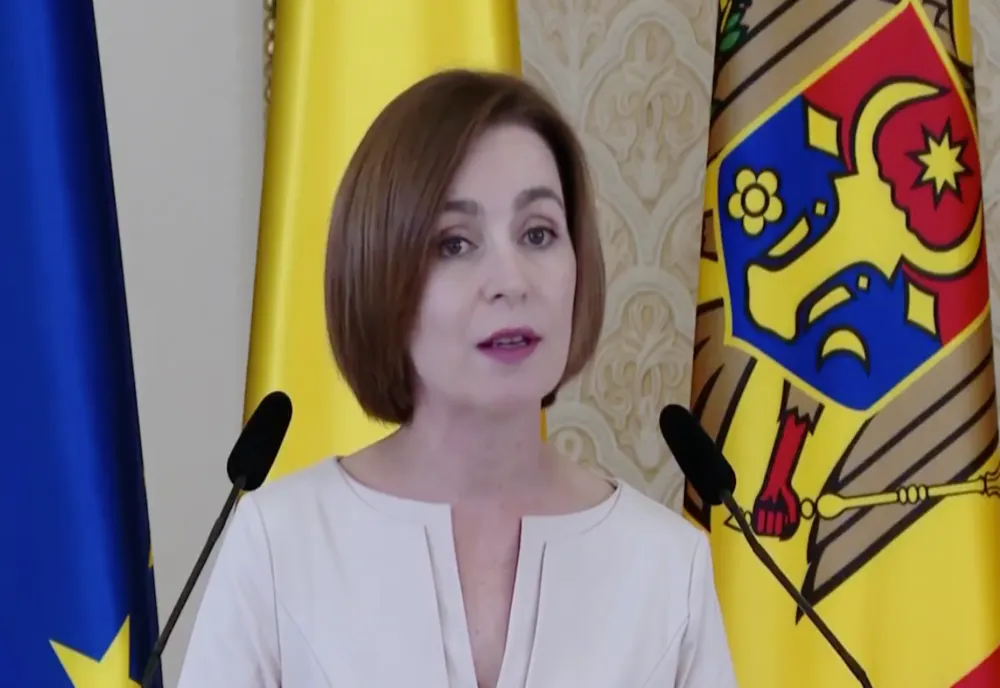 Maia Sandu acuză Rusia că trimite intenționat drone în Republica Moldova: „Am văzut și în România, și în Polonia”