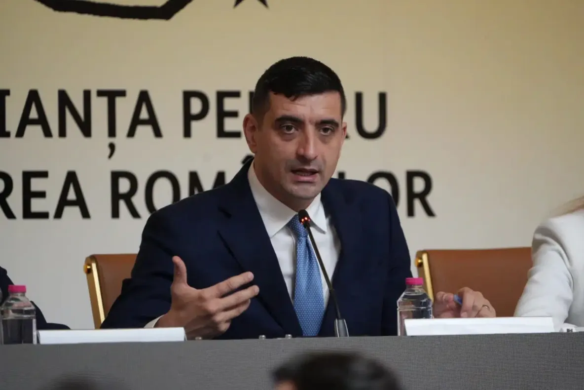 George Simion, singurul lider de partid prezent la Forumul de la Neptun: „Singura soluție este un guvern stabil”