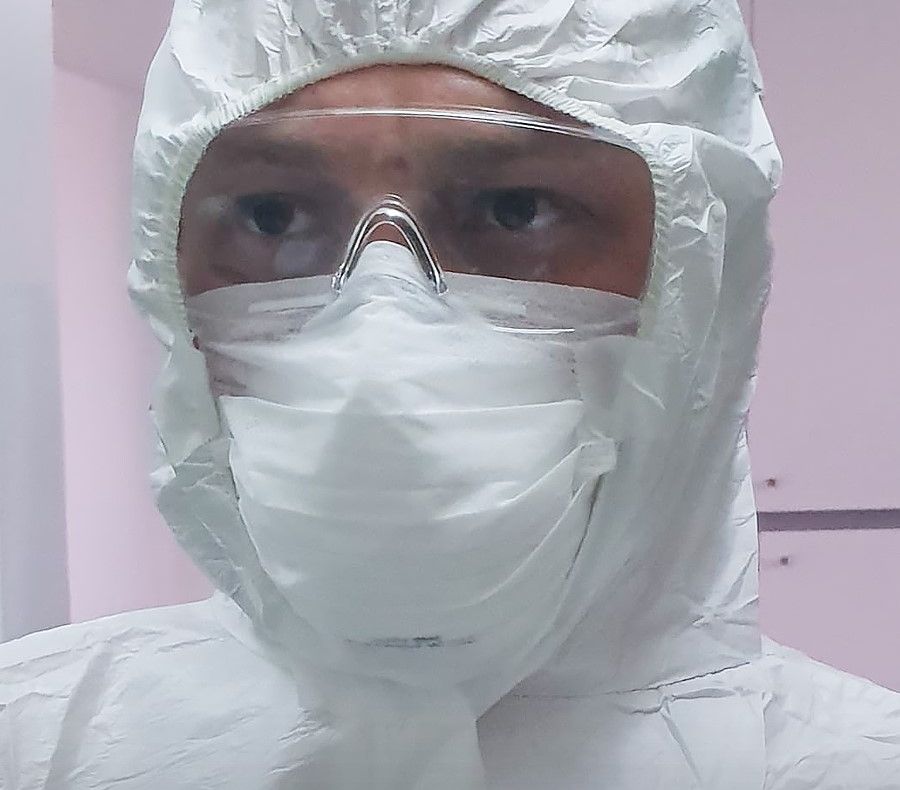 Mihai Florea, vicepreședintele USR Sânmartin - medic linia întâi în lupta împotriva coronavirusului