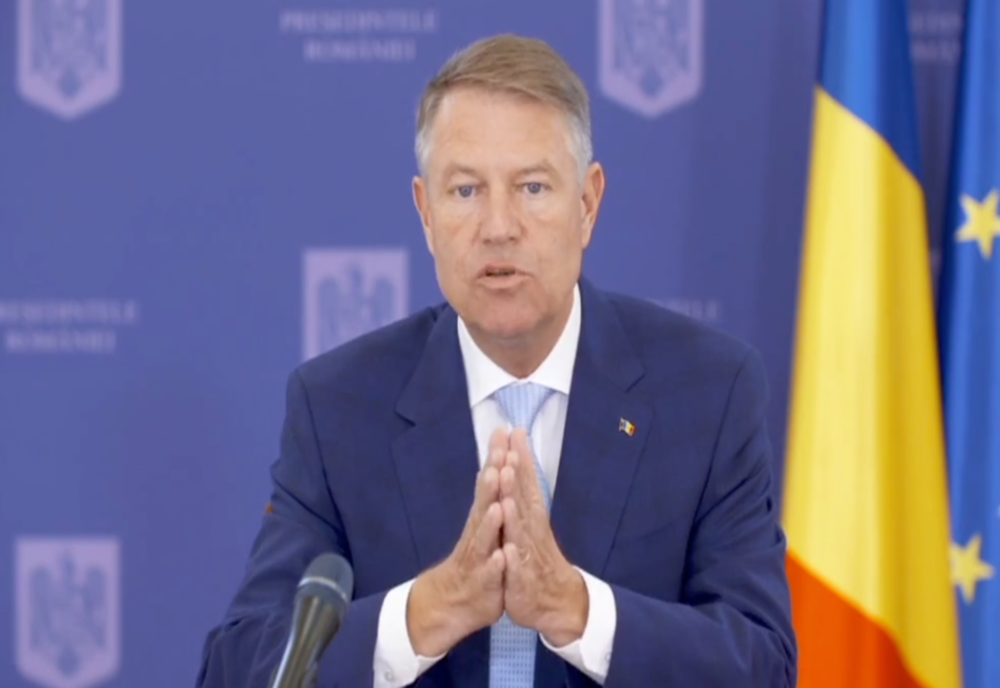 Președintele Iohannis: "Ne apropiem periculos de mult de limita superioară a sistemului de ATI"