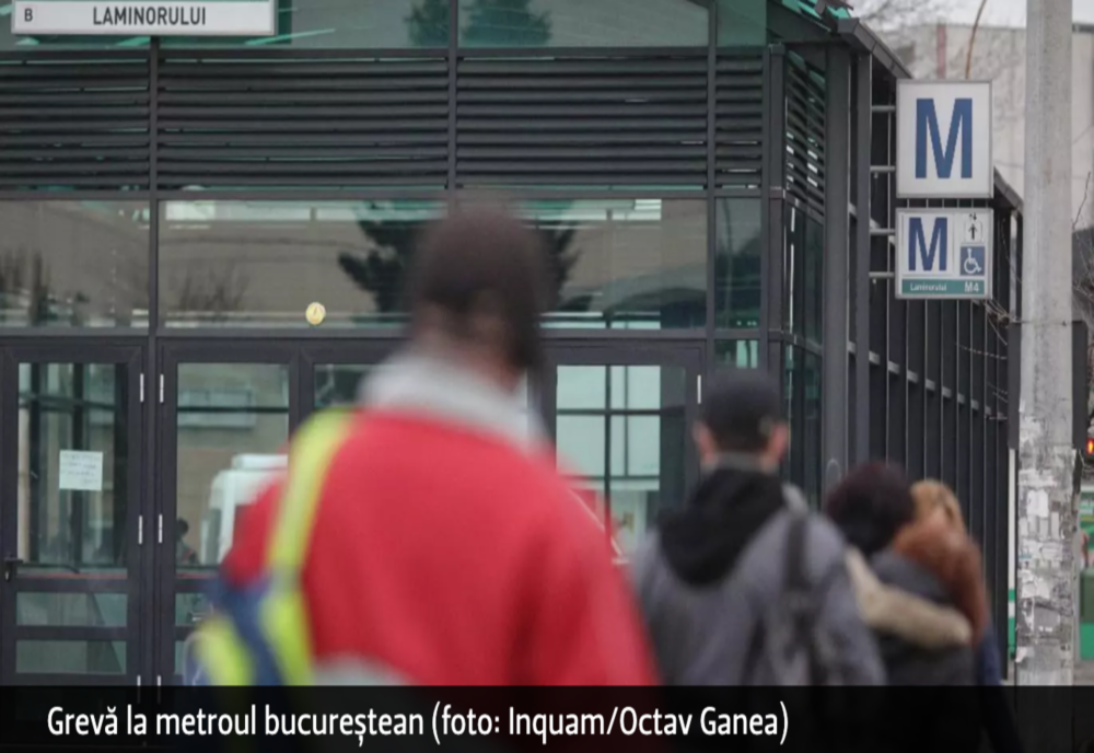 Ministrul Transporturilor, Cătălin Drulă, după blocarea metroului: Nu vom ceda, sunt interese mafiote