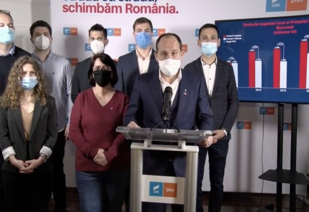 Consilierii generali USR PLUS ameninta ca nu voteaza bugetul Bucurestiului: ”Nu e momentul sa fim populisti, ci responsabili si buni gospodari”