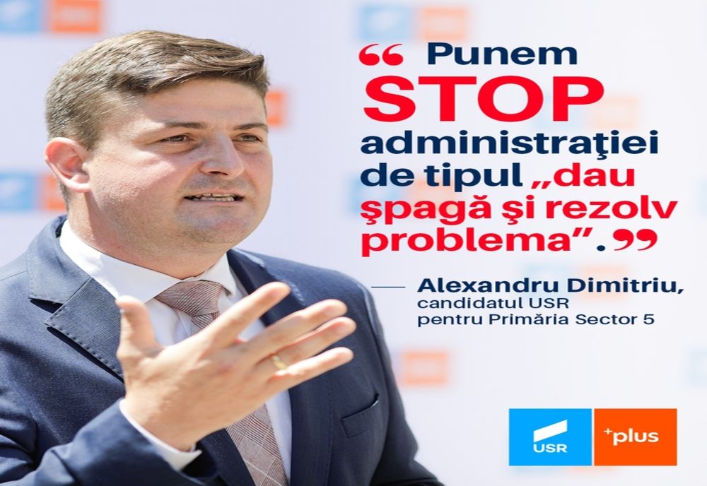 Candidatul USR la Primăria Sectorului 5, Alexandru Dimitriu, a depus plângere penală împotriva lui Nicolae Ciucă, Marcel Ciolacu, Lucian Bode și Toni Greblă