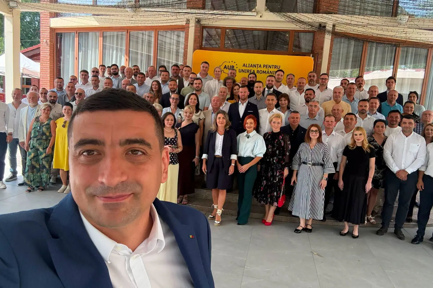 George Simion, mesaj de forță din Italia: Nu vă pierdeți speranța, vom avea alegeri anticipate – VIDEO