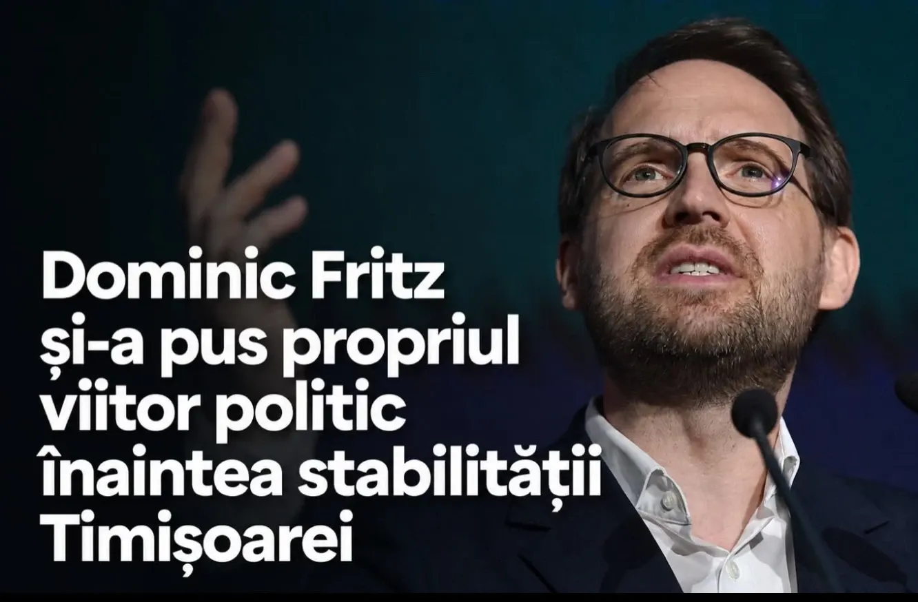 PNL Timișoara, atac direct la Dominic Fritz: A pus propriul viitor politic mai presus de stabilitatea orașului