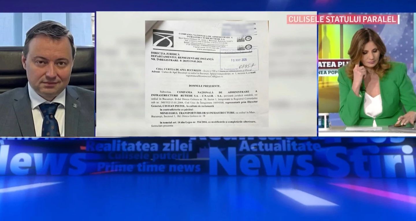 Cristian Pistol, șeful CNAIR, îi face plângere ministrului Radu Miruță pentru „manevra CNIR” | VIDEO