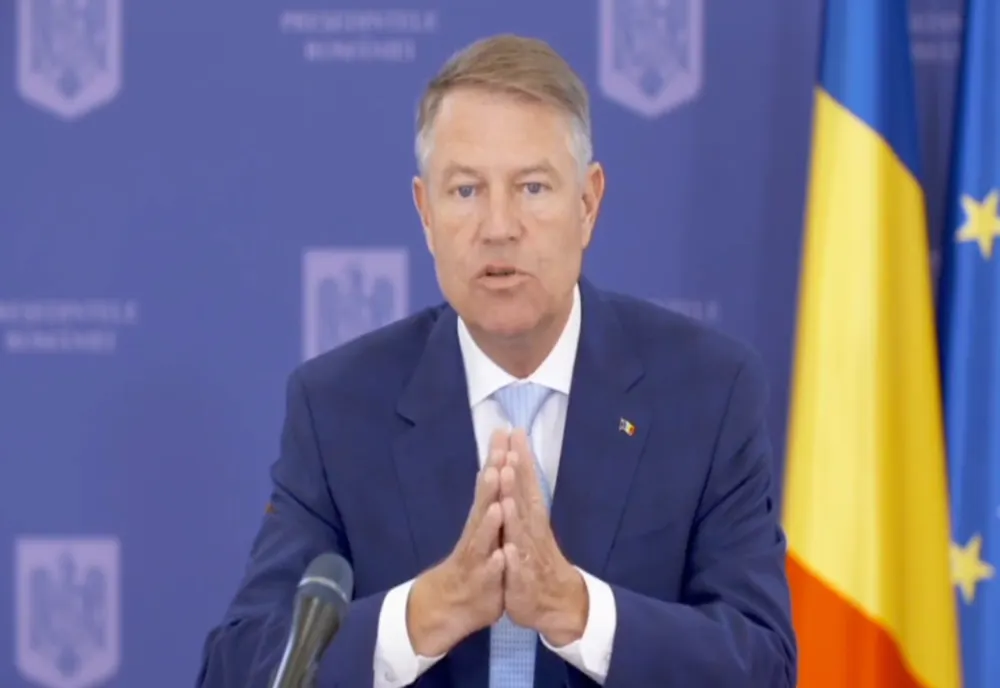Președintele Iohannis: "Ne apropiem periculos de mult de limita superioară a sistemului de ATI"