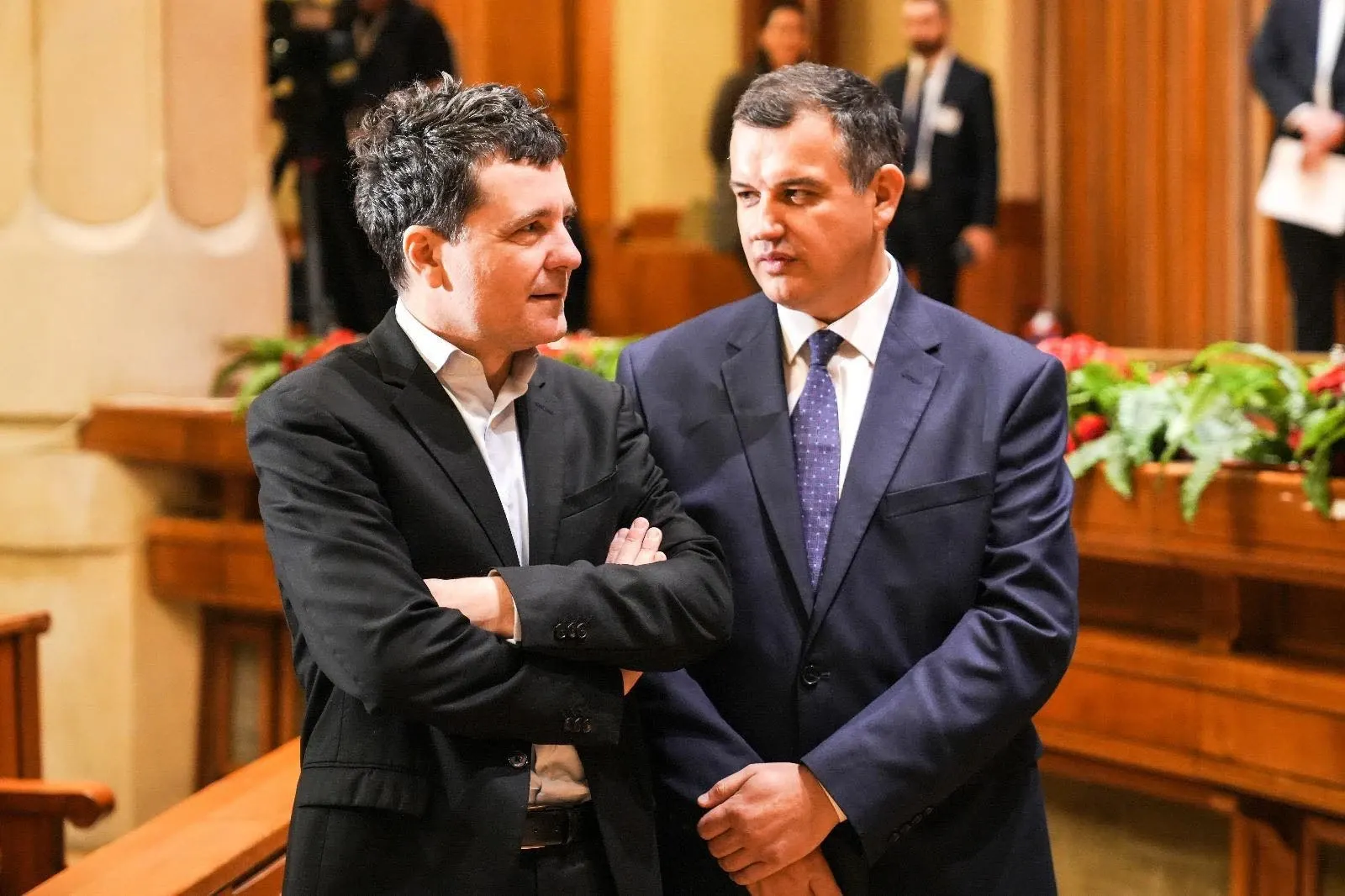 Nicușor Dan și Eugen Tomac