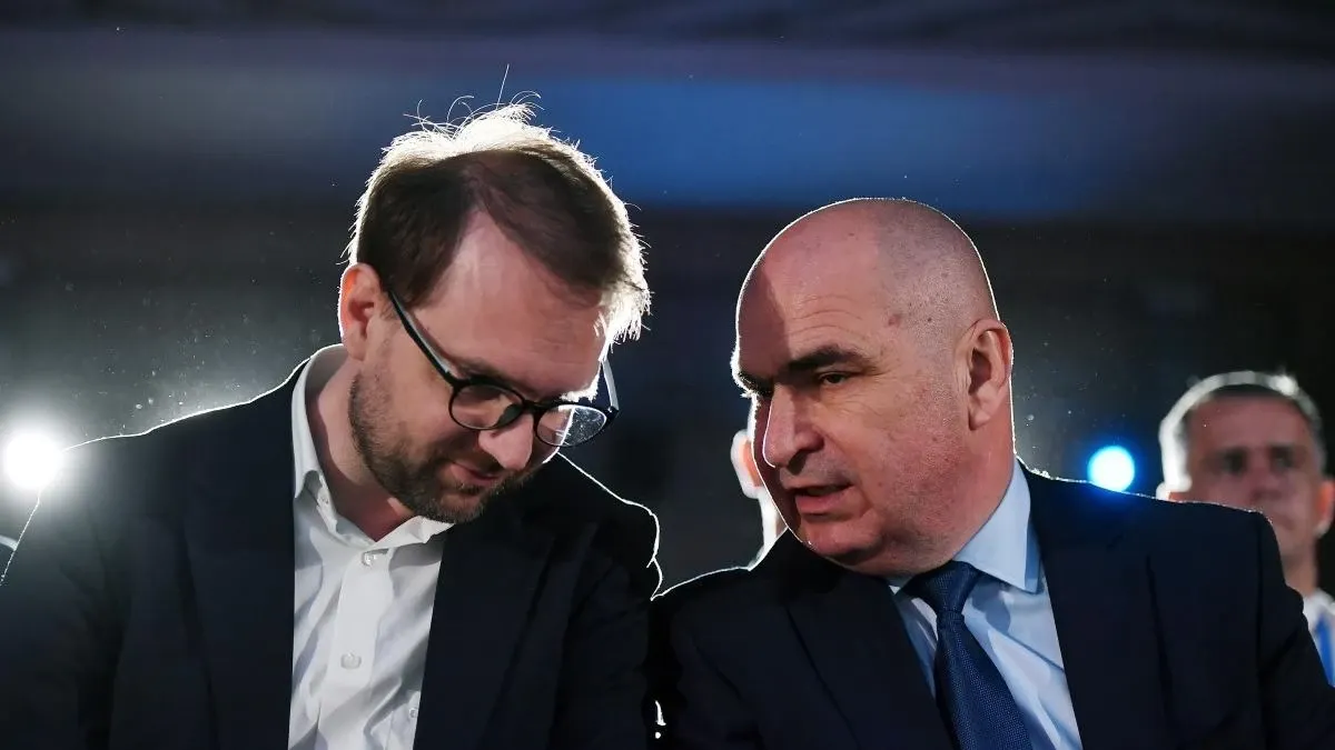 Dominic Fritz și Ilie Bolojan (Profiemdia)