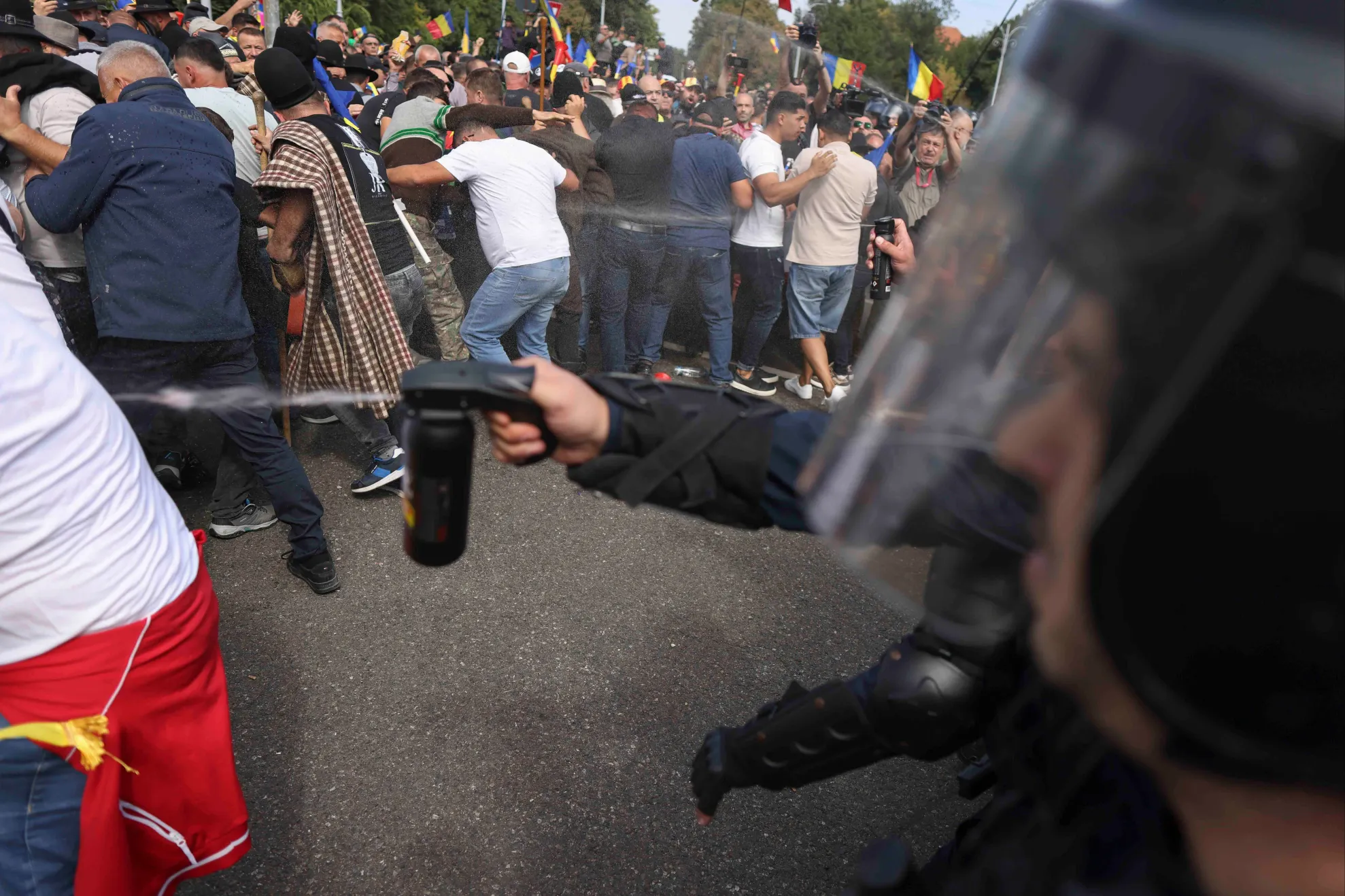 Protestul fermierilor