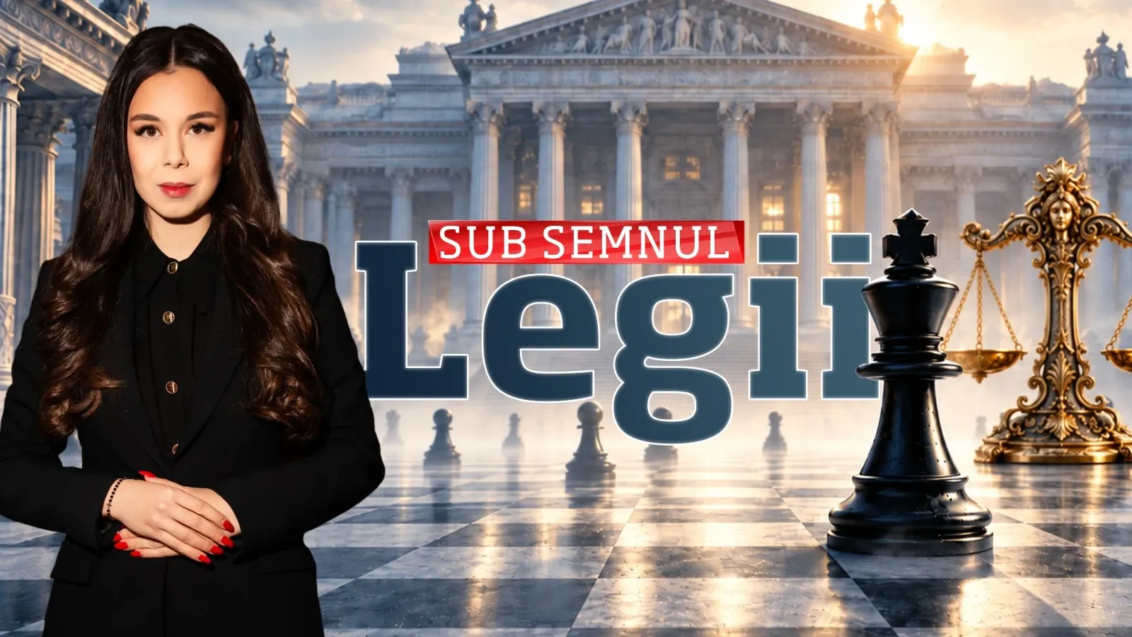 Un nou proiect jurnalistic dedicat justitiei ,,SUB SEMNUL LEGII,, cu Alessia Păcuraru