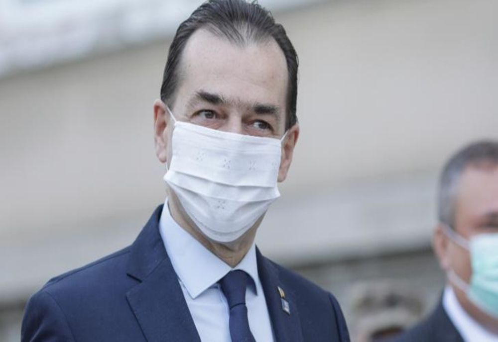 Premierul Orban anunță restricții importante în București: ”14 zile vor fi în vigoare restricţii precum purtarea măştii în spaţii publice şi cursuri online”