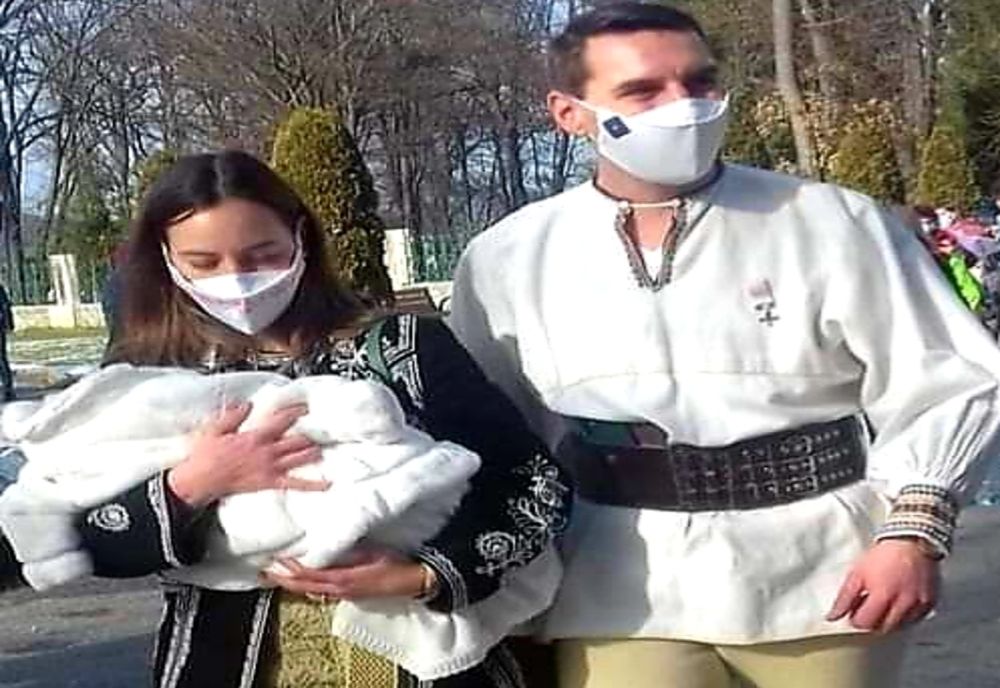 Fiica lui Nicolae al României, nepotul Regelui Mihai, a fost botezată