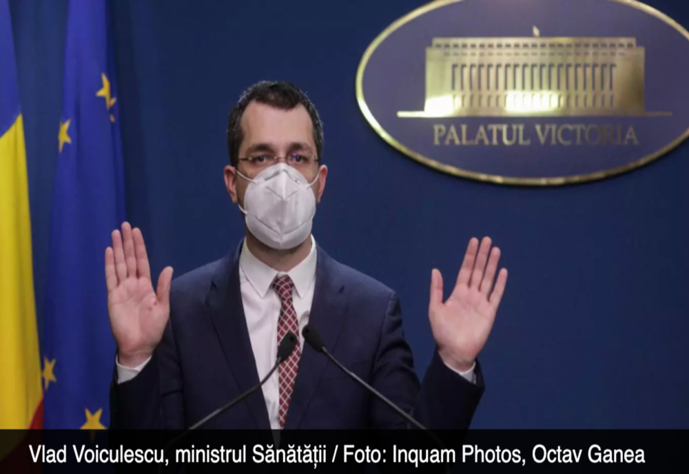 Vlad Voiculescu: ”Nu e firesc să plătim testarea celor care refuză vaccinarea”