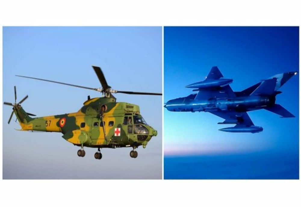 Toate avioanele MIG-21 și elicopterele IAR-300, consemnate la sol după prăbușirea a două aparate de zbor