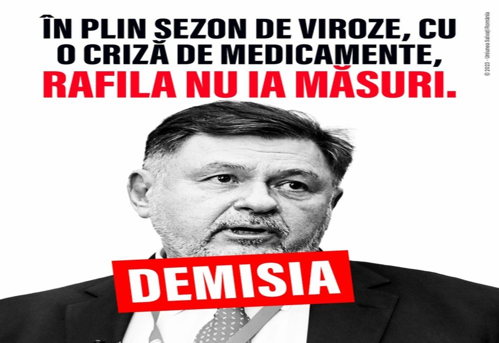 USR cere demisia ministrului Sănătății, Alexandru Rafila. „Vedem o lene acută și un dispreț incredibil față de această criză de sănătate”