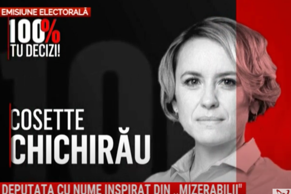 100% TU DECIZI! Cosette Chichirău, doctorat în SUA, politică pe malul Bahluiului