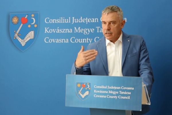 Liderul UDMR Covasna, Tamas Sandor, anunță că îl susţine pe Cosmin Boricean în funcţia de prefect al judeţului