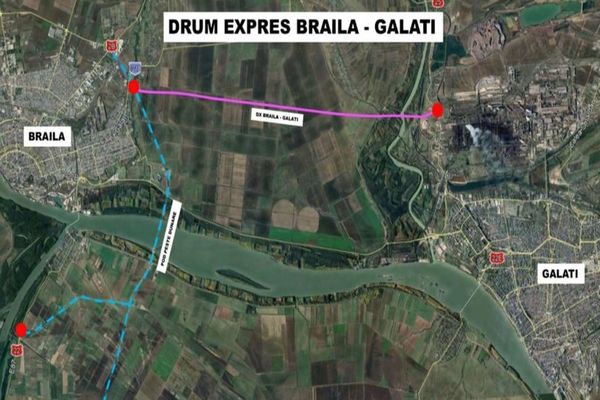 S-a semnat contractul pentru proiectarea și execuția Drumului Expres Brăila - Galați