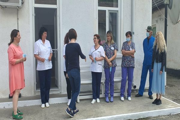 FOTO Ioana Mihăilă, vizită Spitalul Tichileşti, ultimul spital din România care tratează lepra