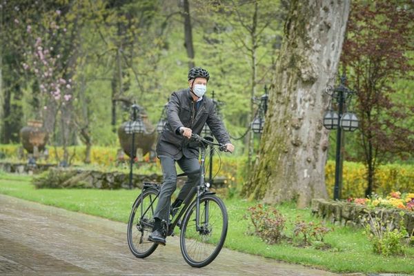 Klaus Iohannis: E important să facem mişcare. E sănătos şi reducem poluarea