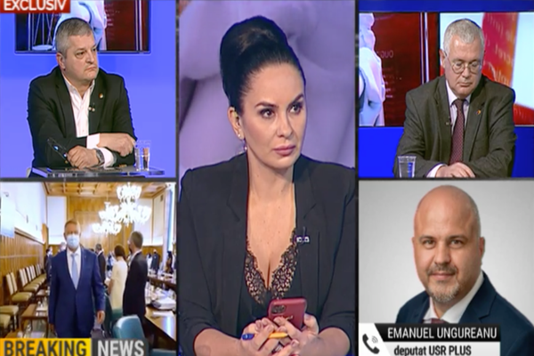 LEGILE PUTERII. Emanuel Ungureanu: „Și Iohannis și Cîțu se ocupă de jocuri politice murdare, în loc să aibă grijă de problemele țării”