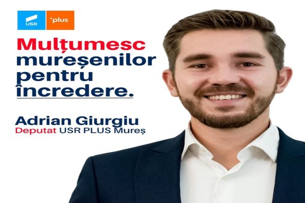 Deputatul USR Adrian Giurgiu: ”Ceea ce spun PSD, PNL, UDMR şi AUR despre intenţiile noastre este total fals. Trebuie să demontăm acest fake news”