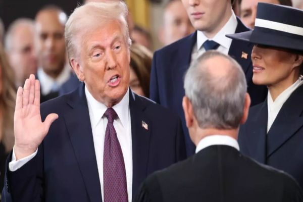 DONALD TRUMP A DEPUS JURĂMÂNTUL PENTRU CEL DE-AL DOILEA MANDAT CA PREȘEDINTE AL STATELOR UNITE 