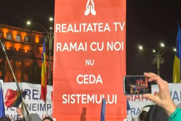 REALITATEA PLUS, LIDER ABSOLUT DE AUDIENȚĂ, DIN NOU! MINUTUL DE AUR: 9,2 ÎN PRIME-TIME. TELEVIZIUNEA POPORULUI, ALĂTURI DE ROMÂNI ÎN ZIUA PROTESTULUI