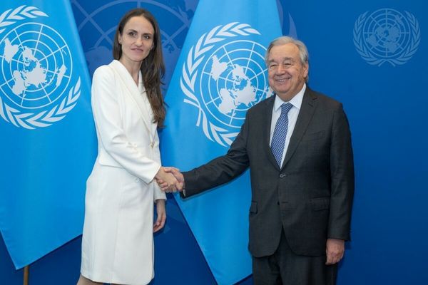 OANA ȚOIU, ÎNTÂLNIRE CU SECRETARUL GENERAL ONU; DIALOG PRIVIND EVOLUȚIILE REGIONALE ȘI SITUAȚIA DIN UCRAINA