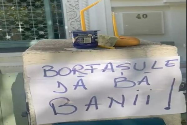 DORIN COCOȘ, GEST DISPERAT ÎN FAȚA BIROULUI LUI ”STELU-BANDITUL”: MI-AU ARESTAT COPILUL CA SĂ RECUNOSC PROSTIILE TALE! CU BANII ĂȘTIA MURDARI CREZI CĂ O SĂ CUMPERI PE DUMNEZEU?!