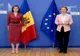 Maia Sandu, vizită oficială la Bruxelles. Şeful statului s-a întâlnit cu preşedintele Comisiei Europene, Ursula Von Der Leyen